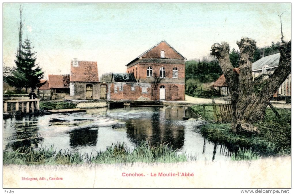 N°38982 -cpa Conches -le Moulin L'Abbé- - Wassermühlen