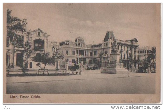 LIMA ( Paseo Colon ) - Pérou