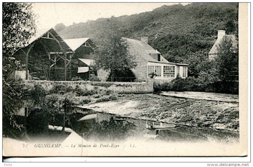 N°39002 -cpa Guingamp -le Moulin De Pont Ezer- - Wassermühlen