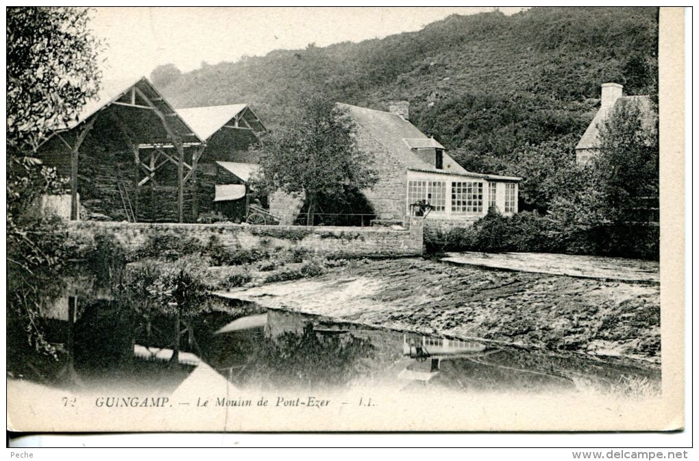 N°39002 -cpa Guingamp -le Moulin De Pont Ezer- - Moulins à Eau