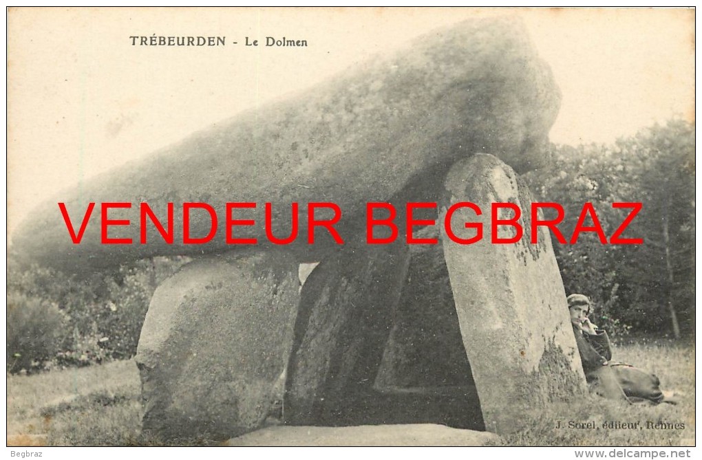 TREBEURDEN      LE DOLMEN - Trébeurden