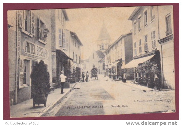 01 - 130914 - VILLARS LES DOMBES - Grande Rue -  Hôtel BESSARD - Villars-les-Dombes