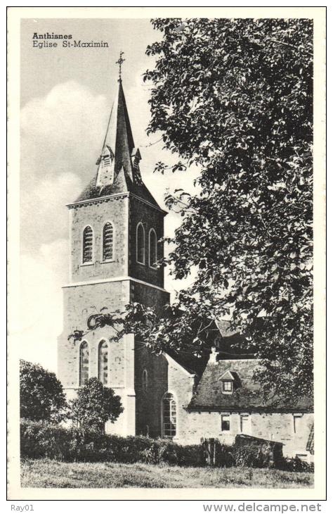 BELGIQUE - LIEGE - ANTHISNES - Eglise St-Maximin. - Anthisnes