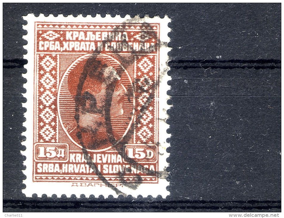 KING ALEXANDER-15 D-POSTMARK-KREKA-BOSNIA AND HERZEGOVINA-SHS-YUGOSLAVIA-1926 - Gebraucht