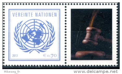 ONU Vienne 2013 - Détaché De Feuille De Timbres Perso - PANAMA -10 Years Of UNCAC Conférence Contre La Corruption ** - Nuovi