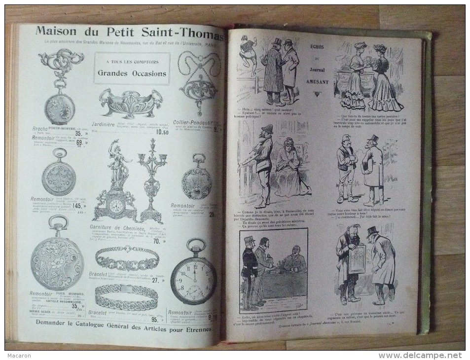 AGENDA FOYER 1908 Maison du Petit St Thomas. Avec annotations et Dépenses d'une Jeune-Fille, voir description complète