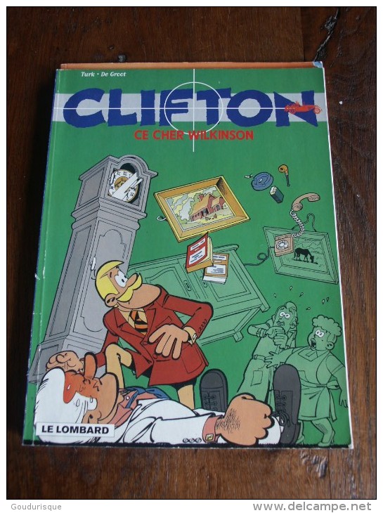 CLIFTON CE CHER WILKINSON  ALBUM SOUPLE PUBLICITAIRE FINA  TURK DE GROOT - Clifton