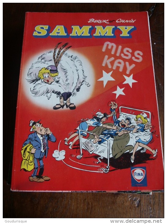 SAMMY T21 MISS KAY ALBUM SOUPLE PUBLICITAIRE FINA  BERCK  CAUVIN - Sammy