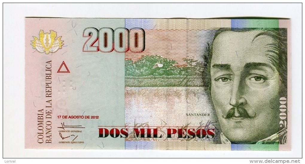 Colombie 2000 COP NEUF   4 EURO - Colombia