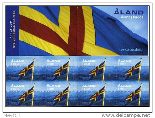 Aland - 2004 - Nuovo/new - Bandiera - Libretto/Booklet - Mi MH 10 - Aland