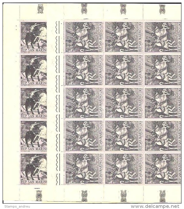 SAN MARINO - Unused Stamps