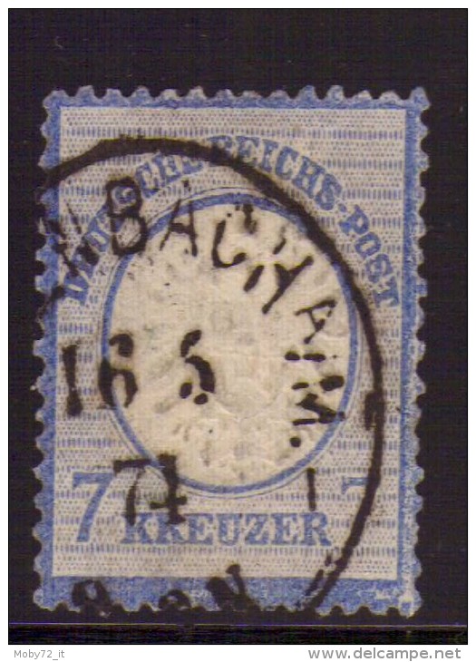 Deutsches Reich - 1872 - Usato/used - Mi N. 26 - Usati