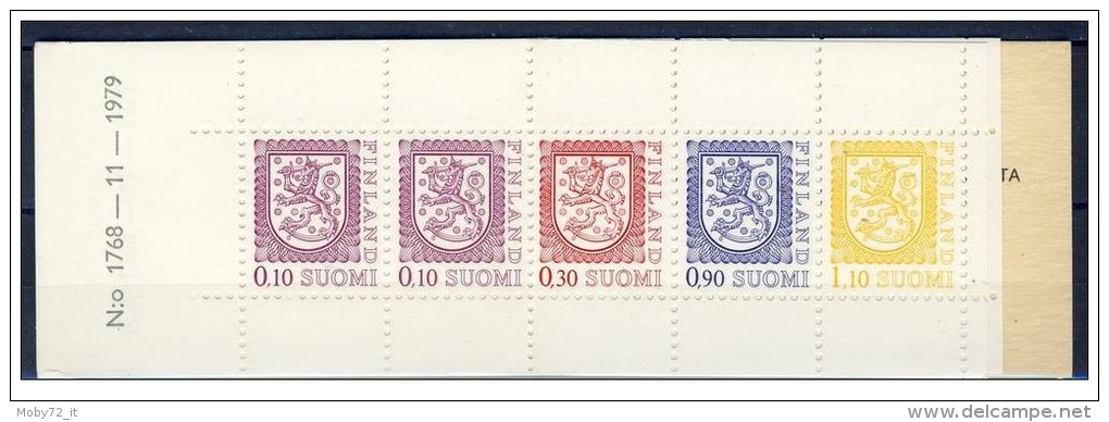 Finlandia - 1979 - Nuovo/new - Ordinari - Libretto/Booklet - Mi MH 12 - Carnets