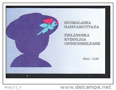 Finlandia - 1992 - Nuovo/new - Personaggi Famosi - Libretto/Booklet - Mi MH 30 - Carnets