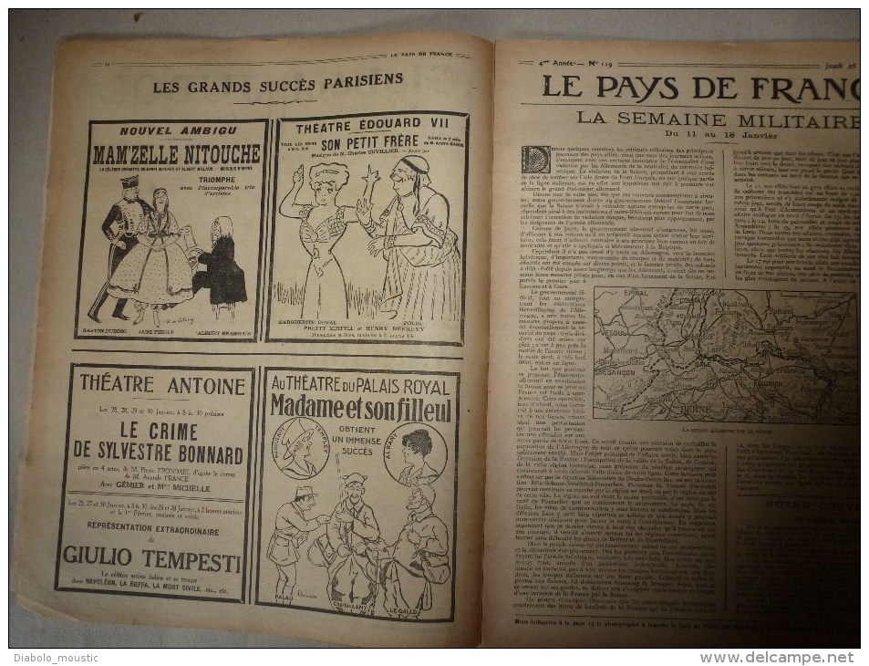 1917 LPDF: Téléphonie De Guerre;EPREUVE-AVIATEUR;Skotchivir;Ablaincourt;Her Bécourt;Soyécourt;Foucaucourt;Deniécourt.etc - French
