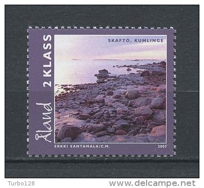 ALAND 2007 N° 279 ** Neuf = MNH Superbe Paysages D' Aland Landscapes île Skaftö Kumlinge - Aland