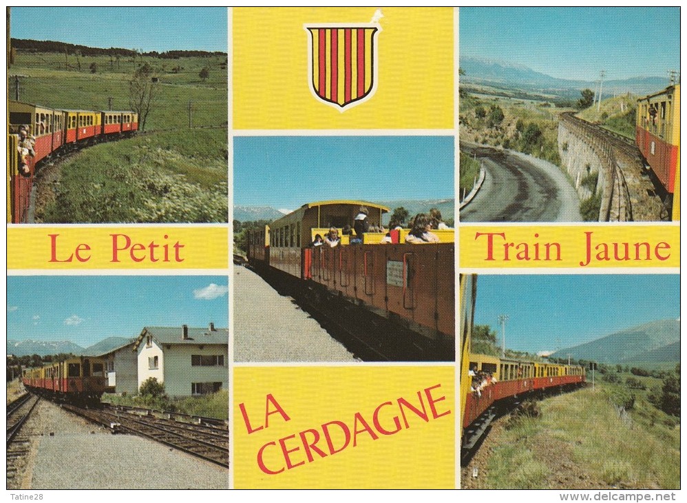 LA CERDAGNE LE PETIT TRAIN JAUNE - Autres & Non Classés