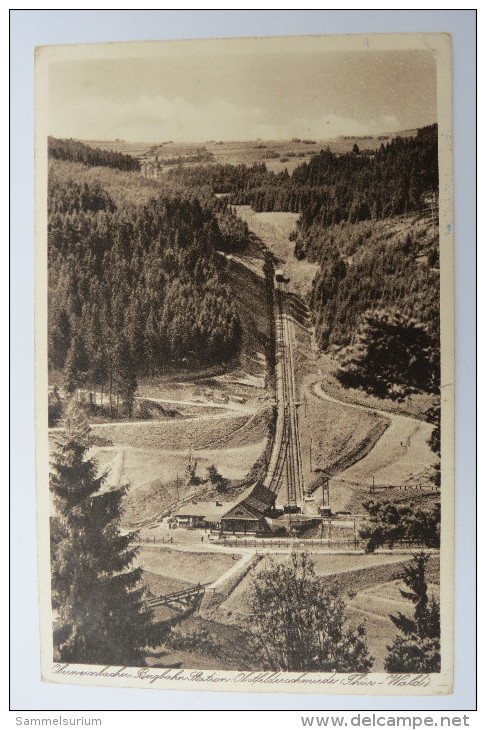 (5/4/54) AK "Oberweissbach" Bergbahnstation Obstfelderschmiede Um 1942 - Oberweissbach