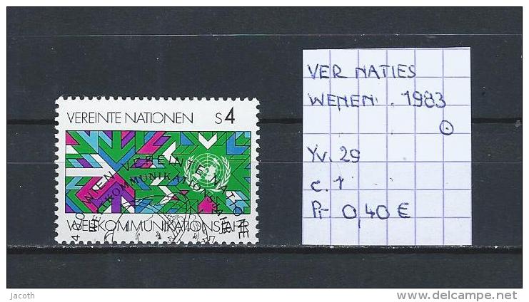 UNO - Wenen - 1983 - Yv. 29 Gest./obl./used - Usados