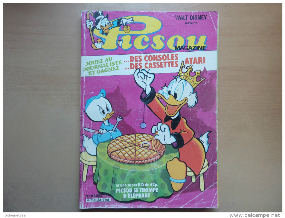 PICSOU MAGAZINE N° 156 - EDI-MONDE 1985 - Picsou Magazine