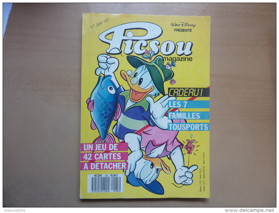 PICSOU MAGAZINE N° 185 - EDI-MONDE 1987 - Picsou Magazine