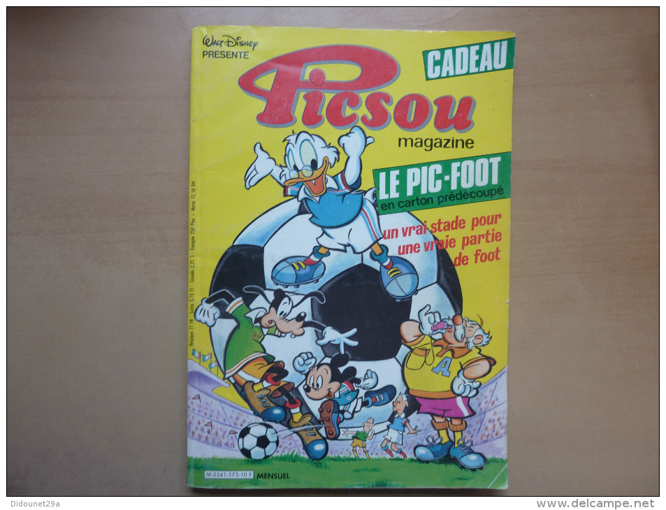 PICSOU MAGAZINE N° 173 - EDI-MONDE 1986 - Picsou Magazine