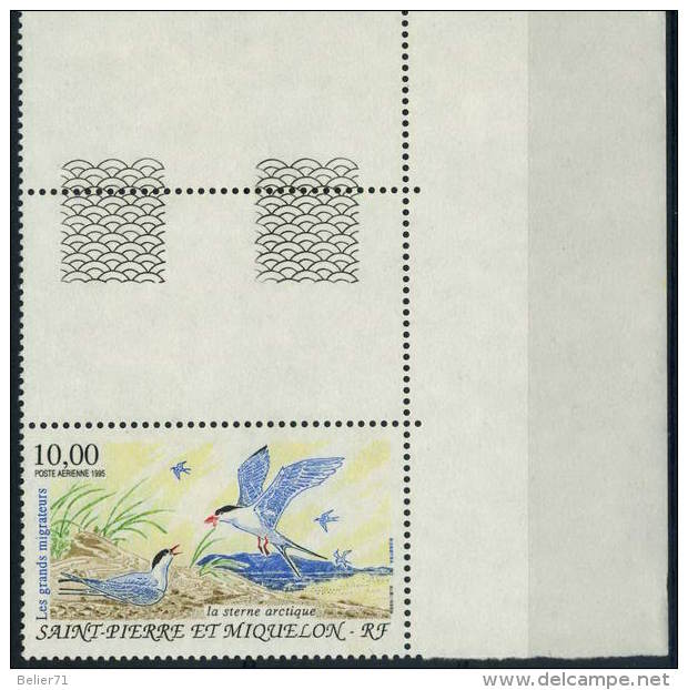 France : St Pierre Et Miquelon, Poste Aérienne N° 74 Xx Année 1995 - Unused Stamps