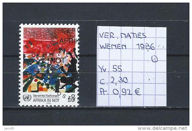 UNO - Wenen - 1986 - Yv. 55 Gest./obl./used - Usados