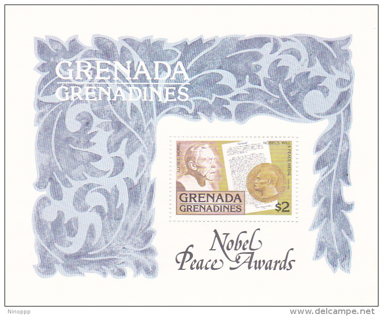 Grenada Grenadines 1978 Nobel Price Winner Souvenir Sheet MNH - Grenada (1974-...)
