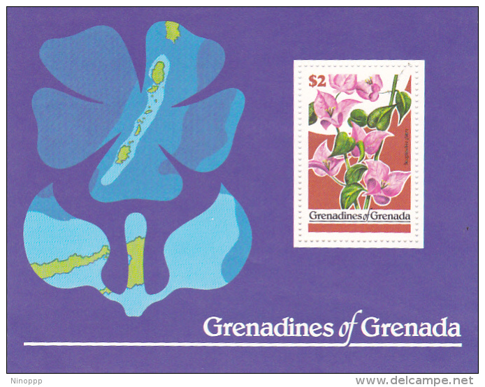 Grenada Grenadines 1979 Flowers Souvenir Sheet MNH - Grenada (1974-...)