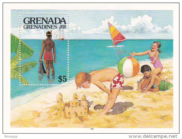 Grenada Grenadines 1985 Water Sports Souvenir Sheet MNH - Grenada (1974-...)