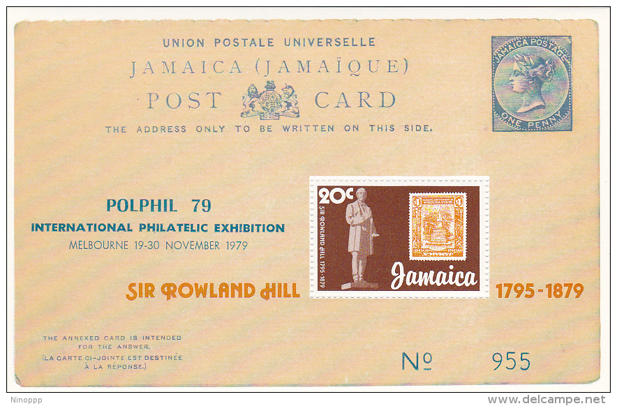 Jamaica 1979 Rowland Hill  Souvenir Sheet MNH - Jamaica (1962-...)