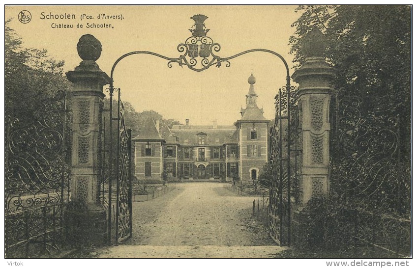 Schoten : Chateau De Schoten   ( Carte Carnet ) - Schoten