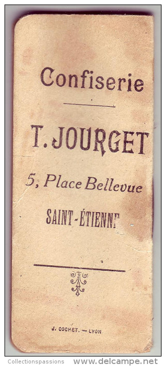 Magnifique Calendrier. Confiserie T. JOURGET - 1925 - Saint Etienne - - Tamaño Pequeño : 1921-40