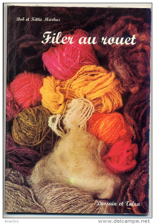 FILER LA LAINE AU ROUET 1974 - Wolle
