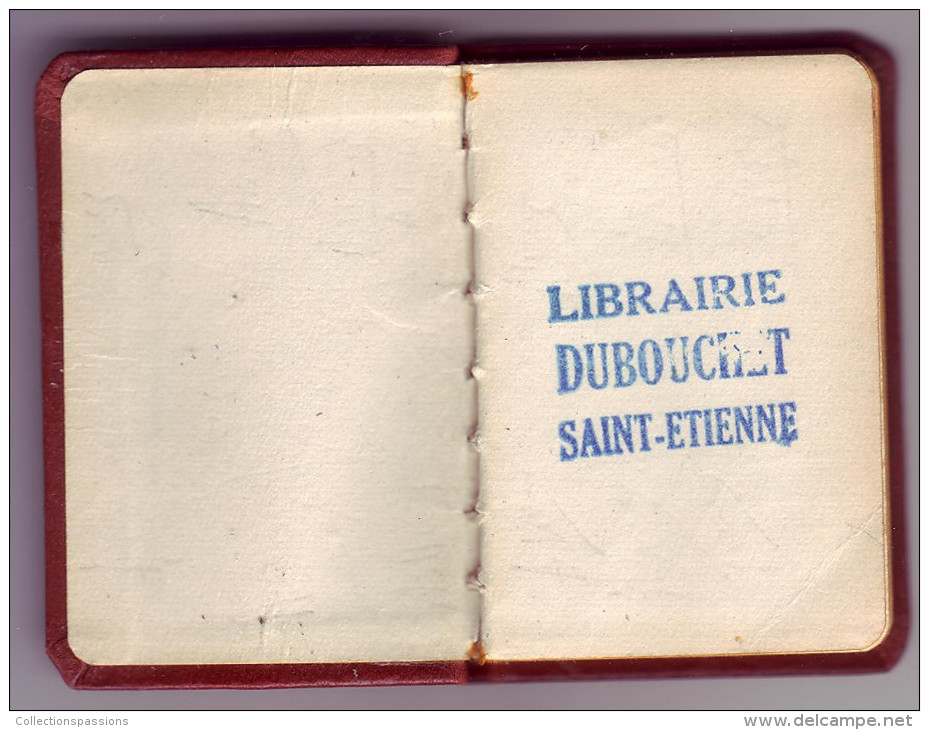 Magnifique Calendrier. Librairie DUBOUCHET - 1955 - Saint Etienne. - Petit Format : 1941-60