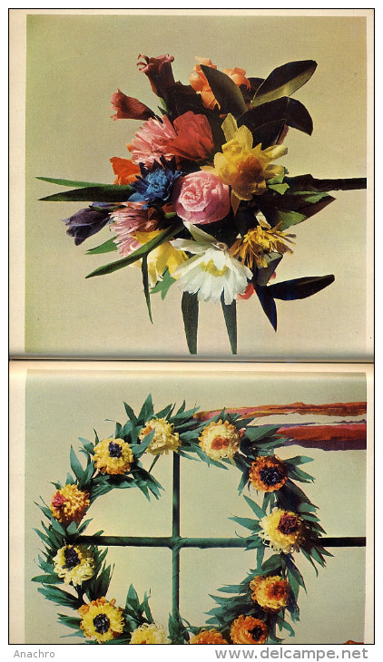 FLEURS ET BOUQUETS EN PAPIER 1969 - Paper Napkins (decorated)