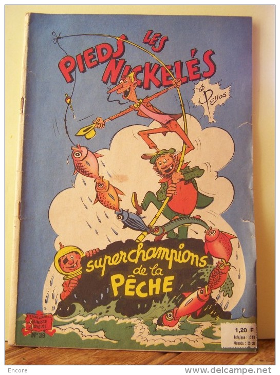 LES PIEDS NICKELES SUPER CHAMPIONS DE LA PECHE.   3829VIEILBRC. - Pieds Nickelés, Les