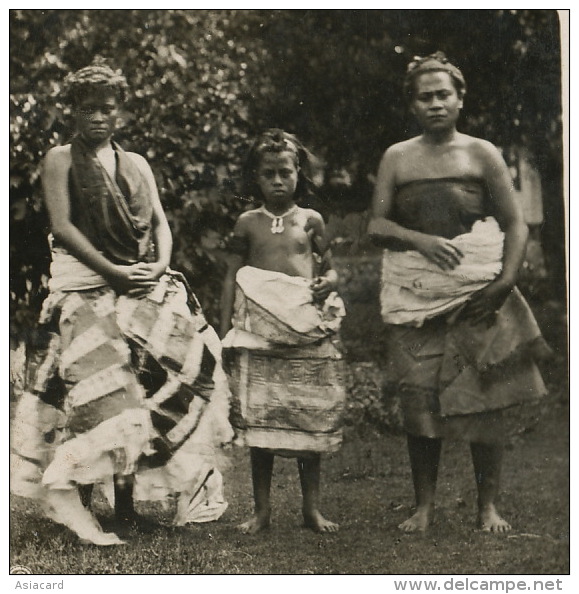 Stereo 48 Samoa Inseln Apia Madchengruppe Femmes Nues - Samoa