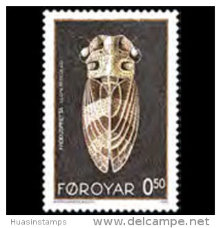 FAROE IS. 1995 - Scott# 276 Insect-cicada 50o MNH (XJ759) - Féroé (Iles)