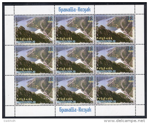 MACEDONIA 2005  Kozjak Dam Sheetlet MNH / **.  Michel  367 Kb - Nordmazedonien