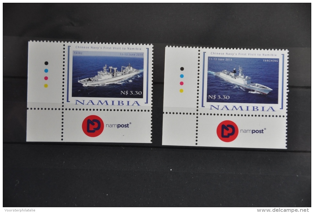 0 083 ++ NAMIBIA  2014 CHINESE SHIPS MNH NEUF ** - Namibië (1990- ...)