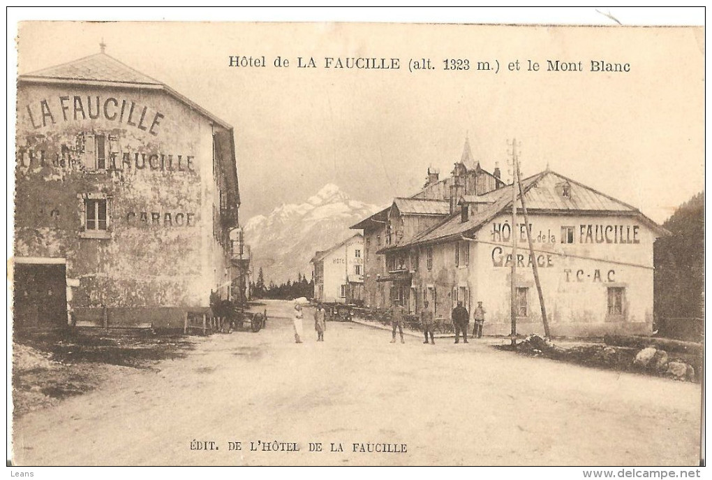 HOTEL DE LA FAUCILLE Et Le Mont Blanc - Alberghi & Ristoranti