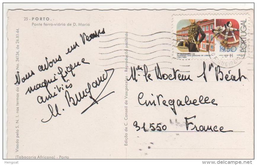 Beau Timbre / Cp ,  Carte , Postcard Du  5 Fev 1982 - Lettres & Documents