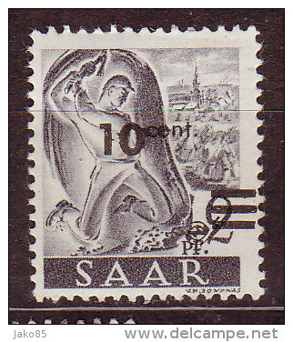 SARRE - 1947 - YT N° 216  - ** - - Ongebruikt