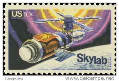 1974 USA Skylab Stamp Sc#1529 Space - USA