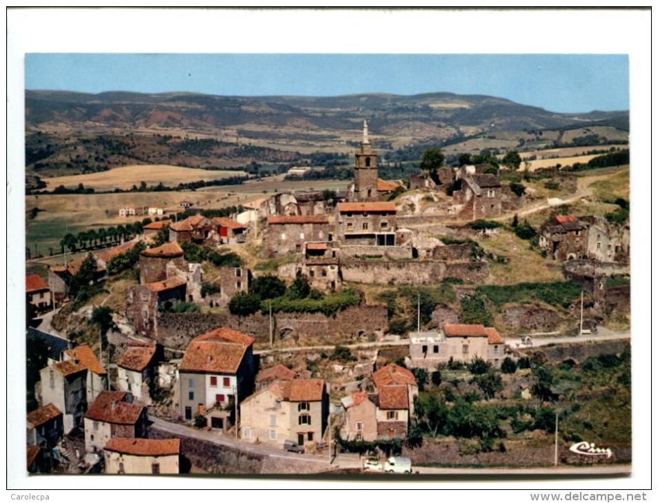 CP - CAMARES (12) VUE AERIENNE VIEILLE VILLE ET SES REMPARTS - Autres & Non Classés