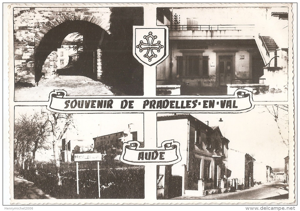 Aude - 11 - Pradelles En Val - Reflets Du Pays - Ed Photo Caujolle De Marseille En 1965 Cachet Pointillé - Andere & Zonder Classificatie