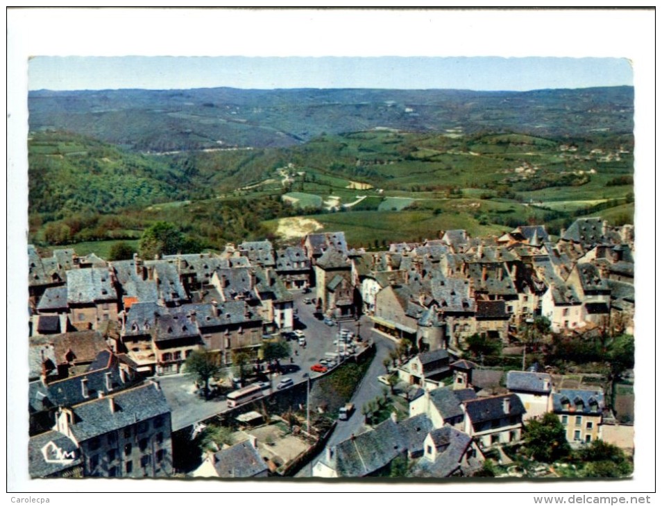 CP - MUR DE BARREZ (12) Vue Aerienne - Villefranche De Rouergue