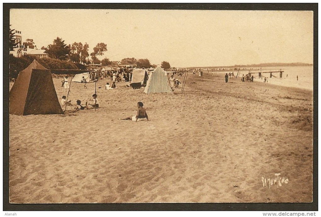 LA TRANCHE Rare La Plage Des Moutiers (Ramuntcho Bergevin) Vendée (85) - La Tranche Sur Mer